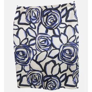 Jones New York Skirt Womens Size 8‎ Floral Abstract Rose Print Pencil